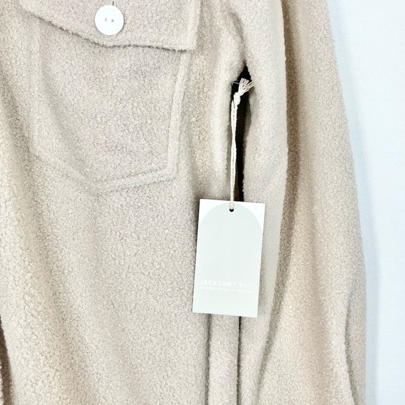 Jillian Harris × Jackson Rowe The Scholar Teddy Shacket Size Large - Picture 7 of 15